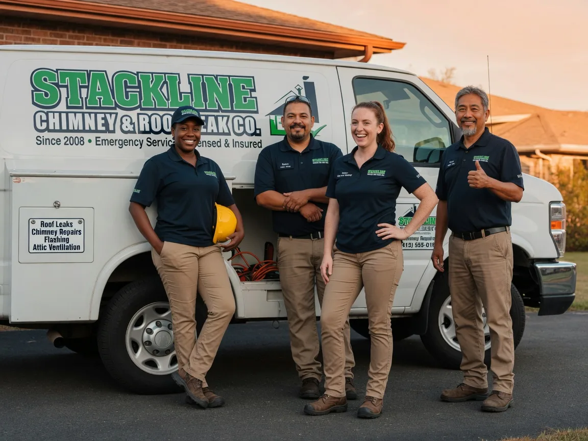 Chimney flashing repair company in Seneca, IL